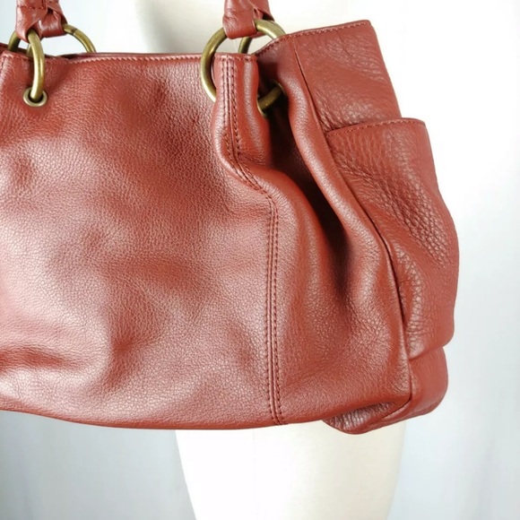 Hobo International Maria Red Pebbled leather bag - Picture 3 of 6